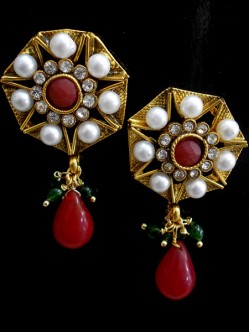 Polki Earrings